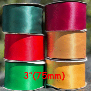 3 inch satin ribbon