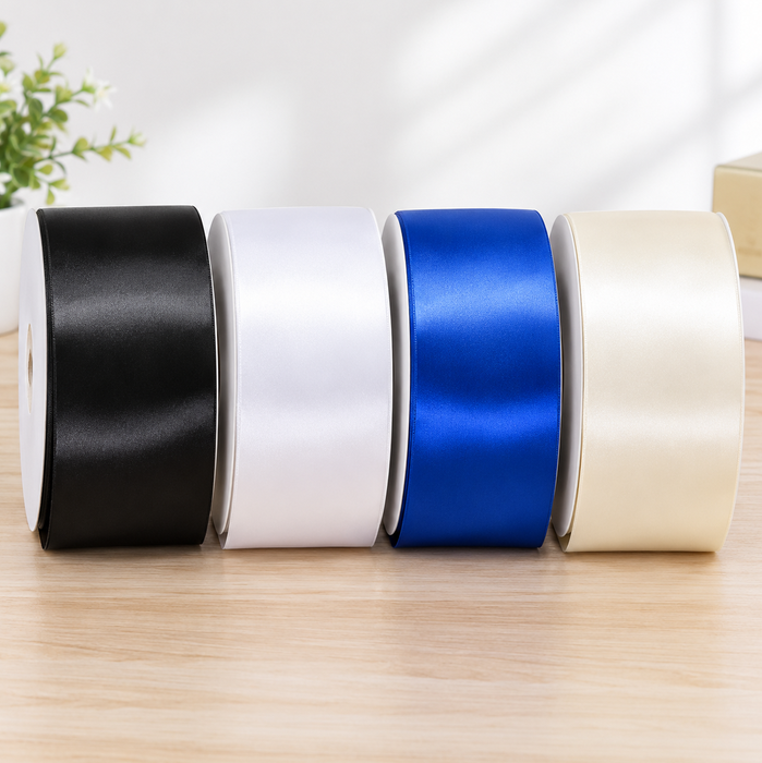 4 inch double faced satin ribbon